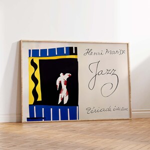 Matisse Poster The Clown 1943 Exhibition PRINTED on premium paper
