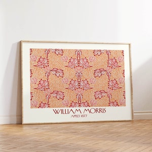 William Morris Print Apples Flower Poster Landscape Botanical Wall Art Original 1877 PRINTED on Luxury Paper