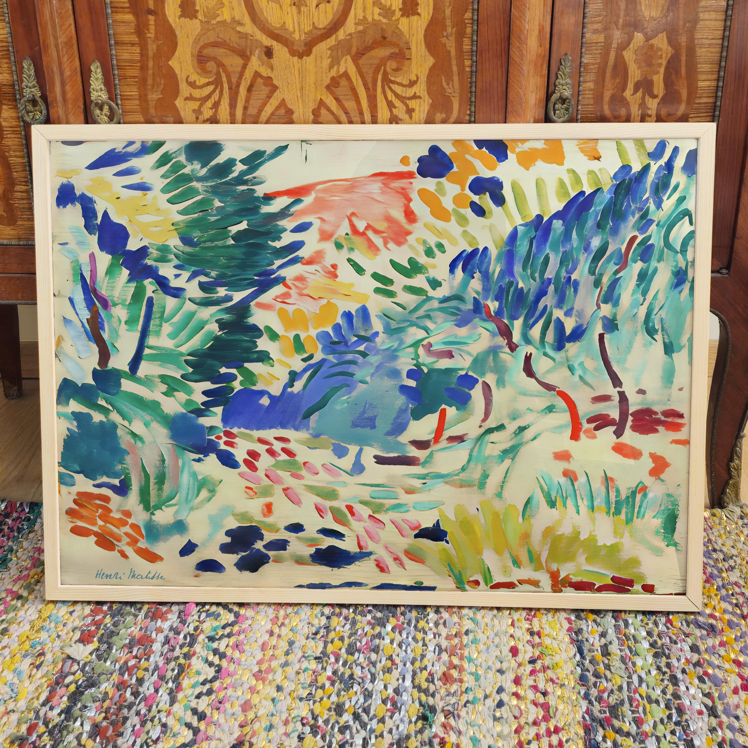 Matisse Kitchen Henri Matisse Colorful Kitchen Print Original Impressionism Wall Art ...