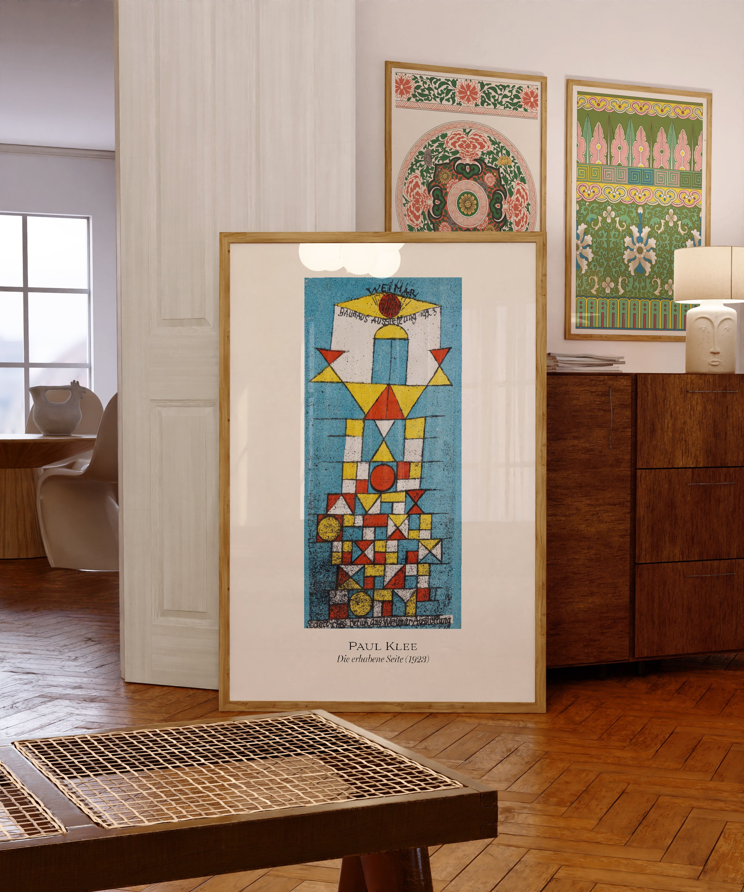 Paul Klee Bauhaus Art Print: Abstract Geometric Wall Decor - Etsy