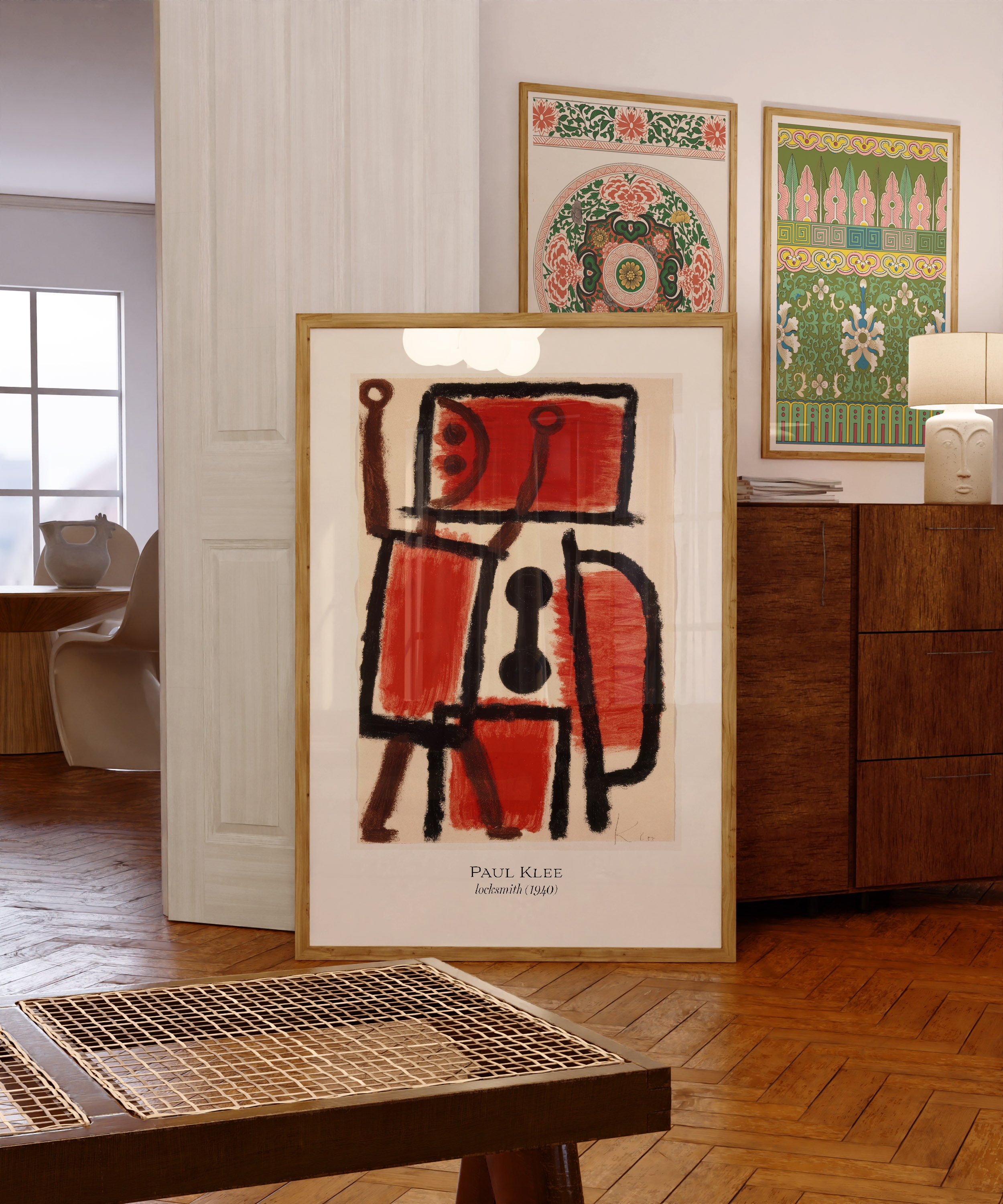 Paul Klee Locksmith Print: Abstract Geometric Modern Art - Etsy