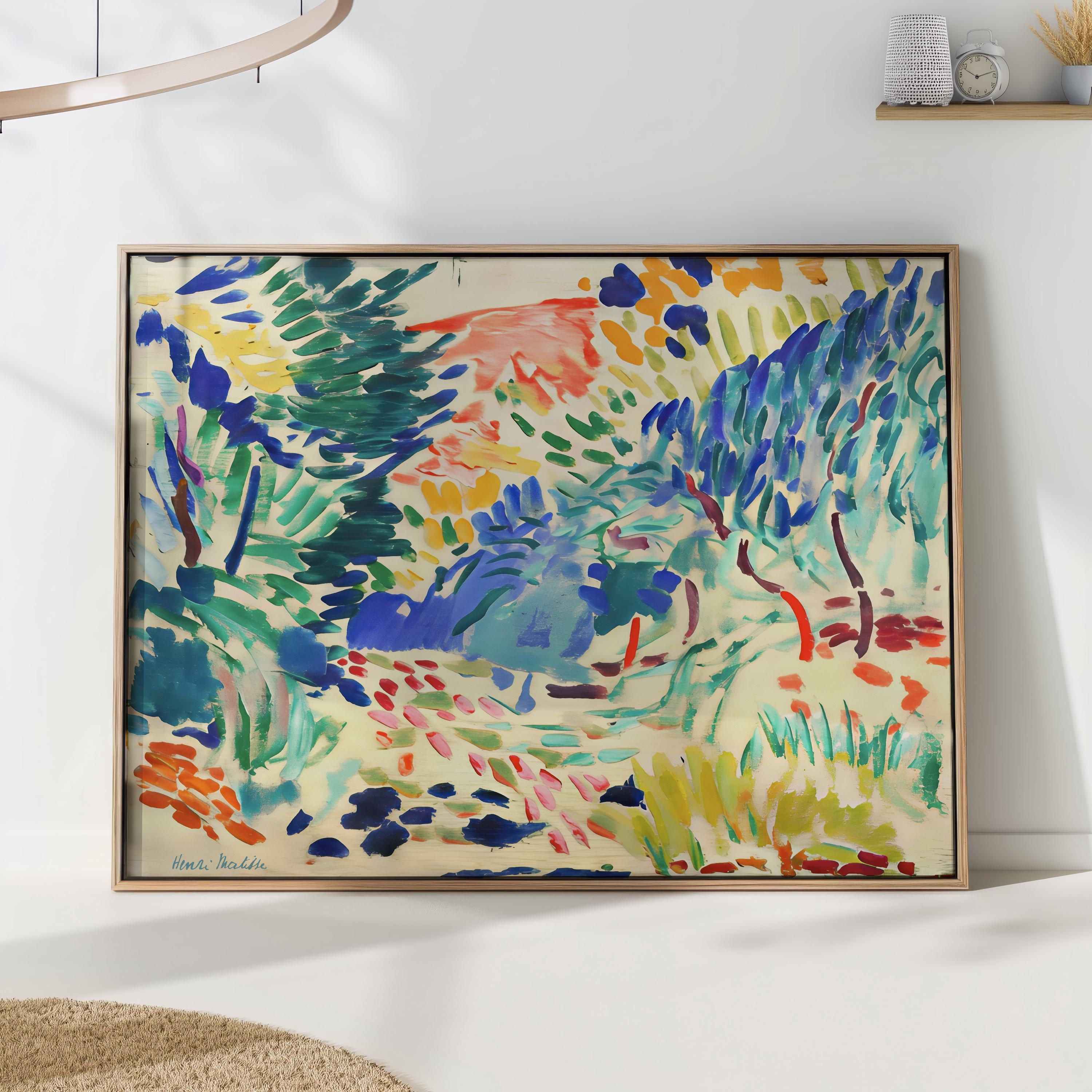 Matisse Kitchen Henri Matisse Colorful Kitchen Print Original Impressionism Wall Art ...