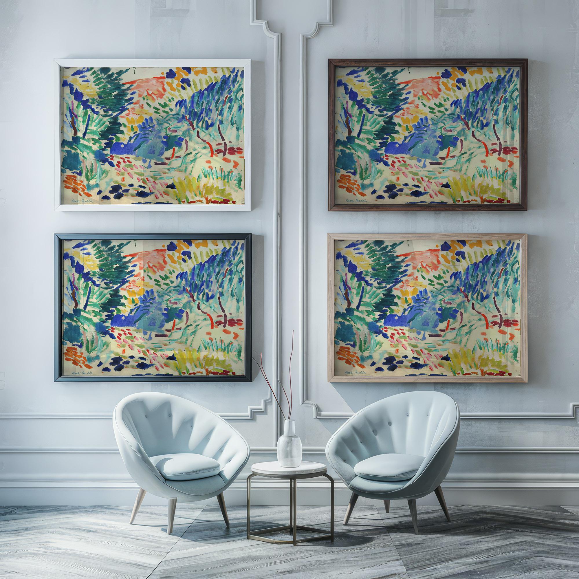 Matisse Kitchen Henri Matisse Colorful Kitchen Print Original Impressionism Wall Art ...