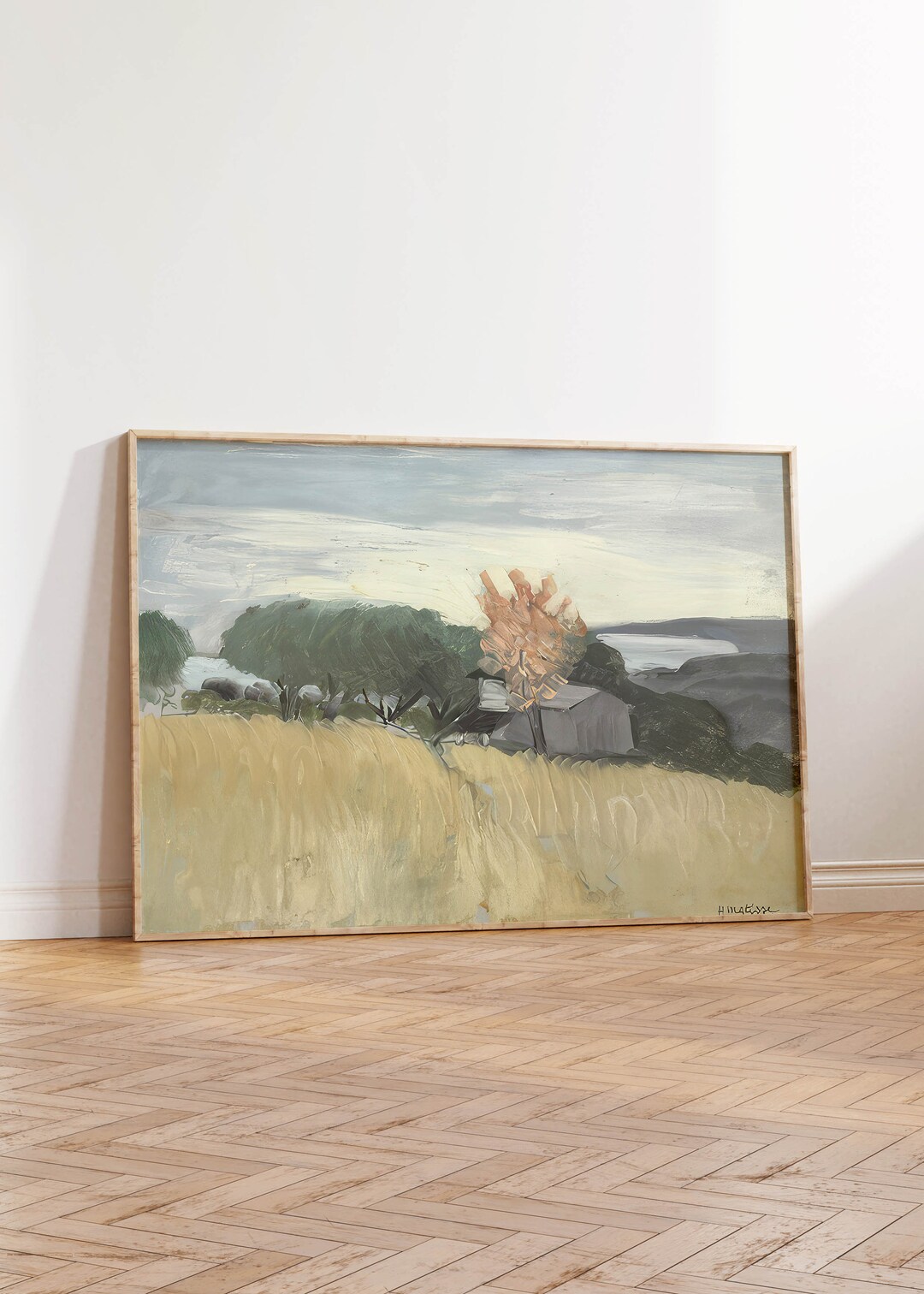 Matisse Kitchen Henri Matisse Sage Green Kitchen Print Original Impressionism Wall Art ...