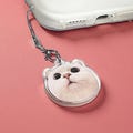 Custom Pet Photo Acrylic Phone Charm \u2013 Personalized Pet Keychain product logo