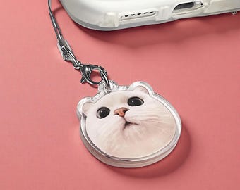 Llavero acrílico personalizado con foto de mascota – Llavero personalizado para mascotas