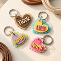Personalized Heart Pet ID Tag: Custom Acrylic Dog, Cat, Rabbit Name Tag product logo