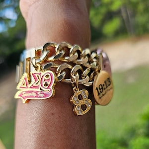 Delta Apple Watch Band - Delta Sigma Theta Apple Watch Band- Sorority Watch Band - DST Watch Band - Delta Watch Band - Sorority Watch Band