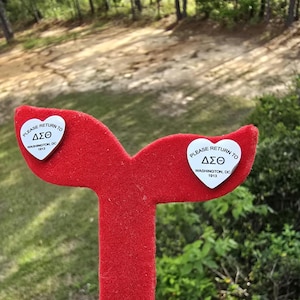 Delta Sigma Theta Stud Earrings - DST Earrings - Delta Sigma Theta earrings - Sorority Jewelry - Jewelry - FREE SHIPPING