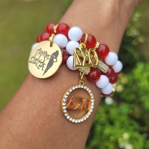 Delta Sigma Theta Sorority Bracelet