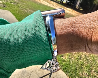 Delta Watch Band - Delta Sigma Theta Watch Band - Sorority Watch Band - DST Watch Band - Delta Apple Watch Band - Sorority Jewelry