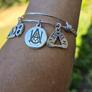 Delta Bracelet - HBCU - Delta Sigma Theta Bracelet - Sorority Bracelet - DST Bracelet - Alabama A&M - AAM - Sorority Jewelry -