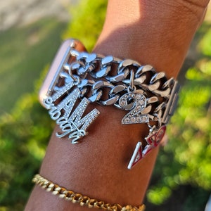 Delta Watch Band - Delta Sigma Theta Watch Band - Sorority Watch Band - DST Watch Band - Delta Apple Watch Band - Sorority Jewelry