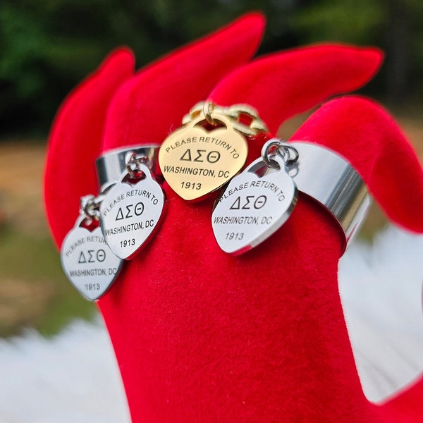 Delta Omega Theta Einstellbarer Ring - DST Ring - Delta Ring - Schwesternschaft Schmuck - 1913 Ring - Schwesternschaft Ring