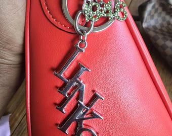 The Links Handbag Charm/Key Ring - Links Purse Charm - Sorority Charm/Key Ring - The Links accessories