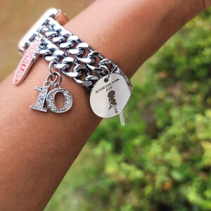 Delta Watch Band - Delta Sigma Theta Watch Band - Sorority Watch Band - DST Watch Band - Delta Apple Watch Band - Sorority Jewelry