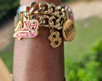 Delta Galaxy Watch Band - Delta Sigma Theta Watch Band- Sorority Watch Band - DST Watch Band - Delta Watch Band - Sorority Watch Band