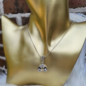 Delta Sigma Theta necklace- Sorority necklace - Delta Jewelry - Delta Sigma Theta gift - HBCU - Divine Nine Sororities