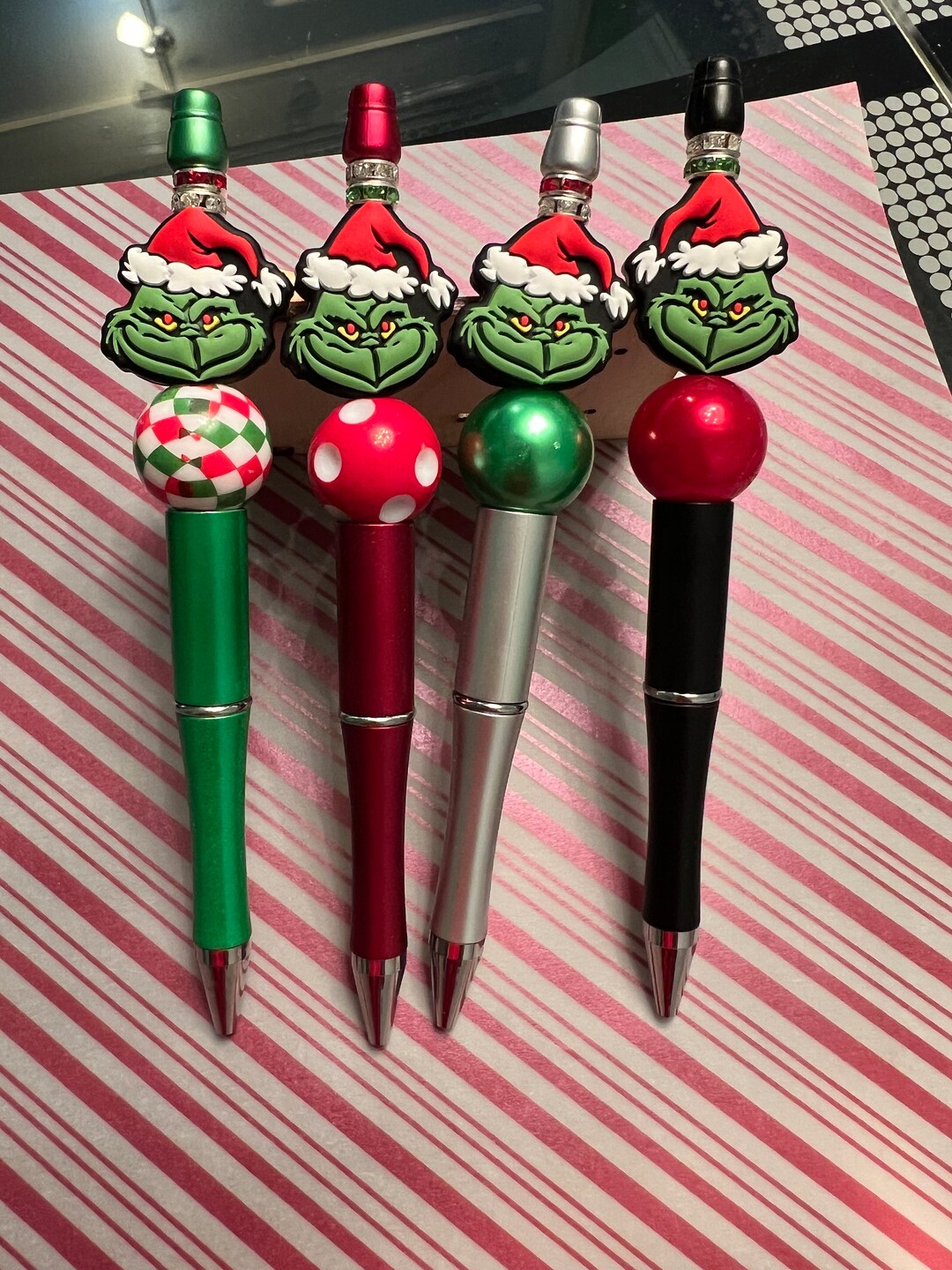 Grinch Pen Christmas Pen Grinchmas Next Day Shipping Etsy