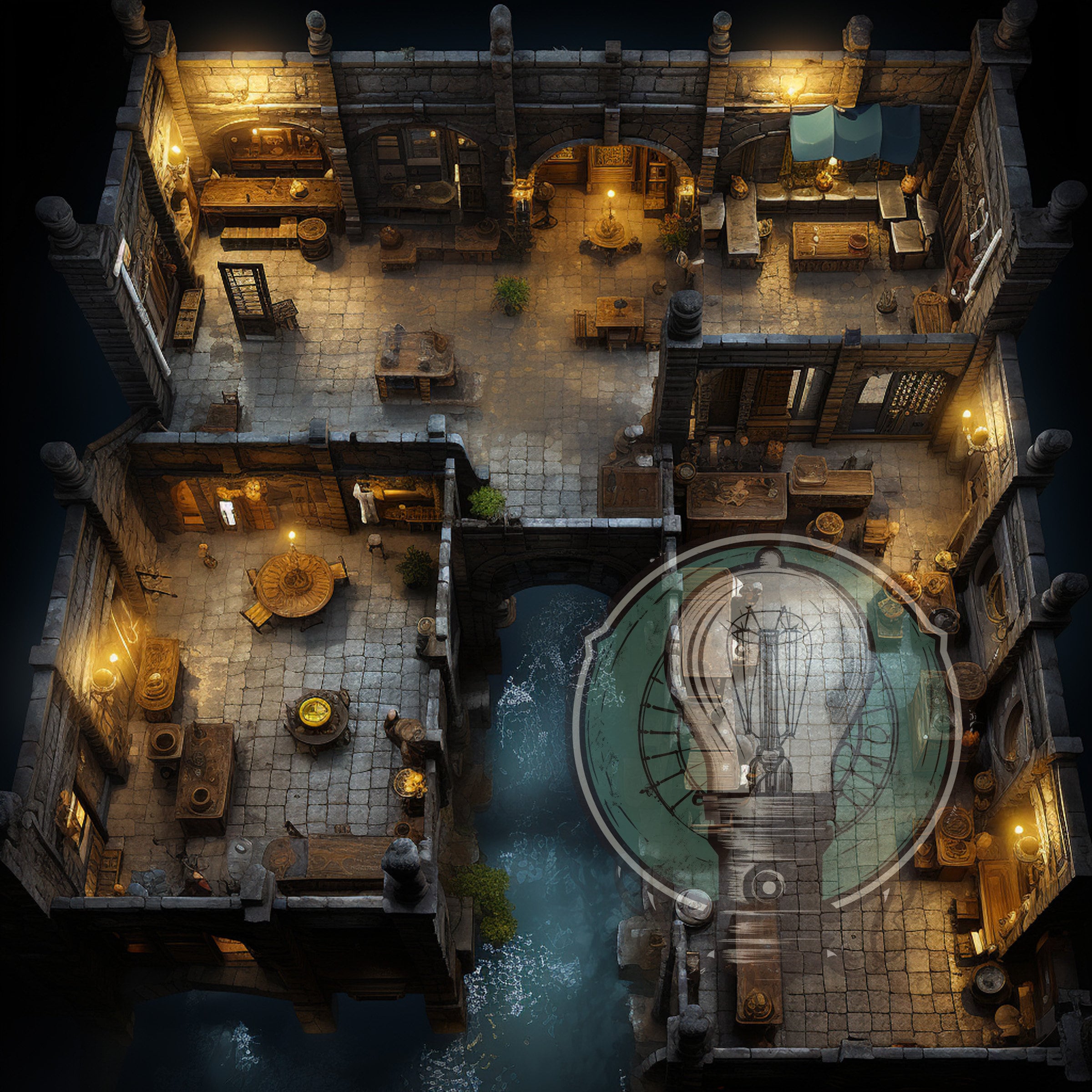 50+ D&D Underdark Battle Maps Pack - Delve into the Depths of Faerûn 