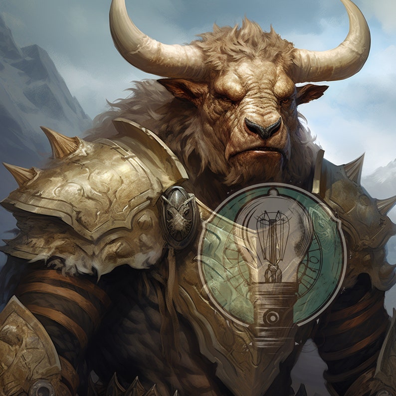 50+ D&D Character Portraits | Minotaurs | Larry Elmore Style | Dnd ...