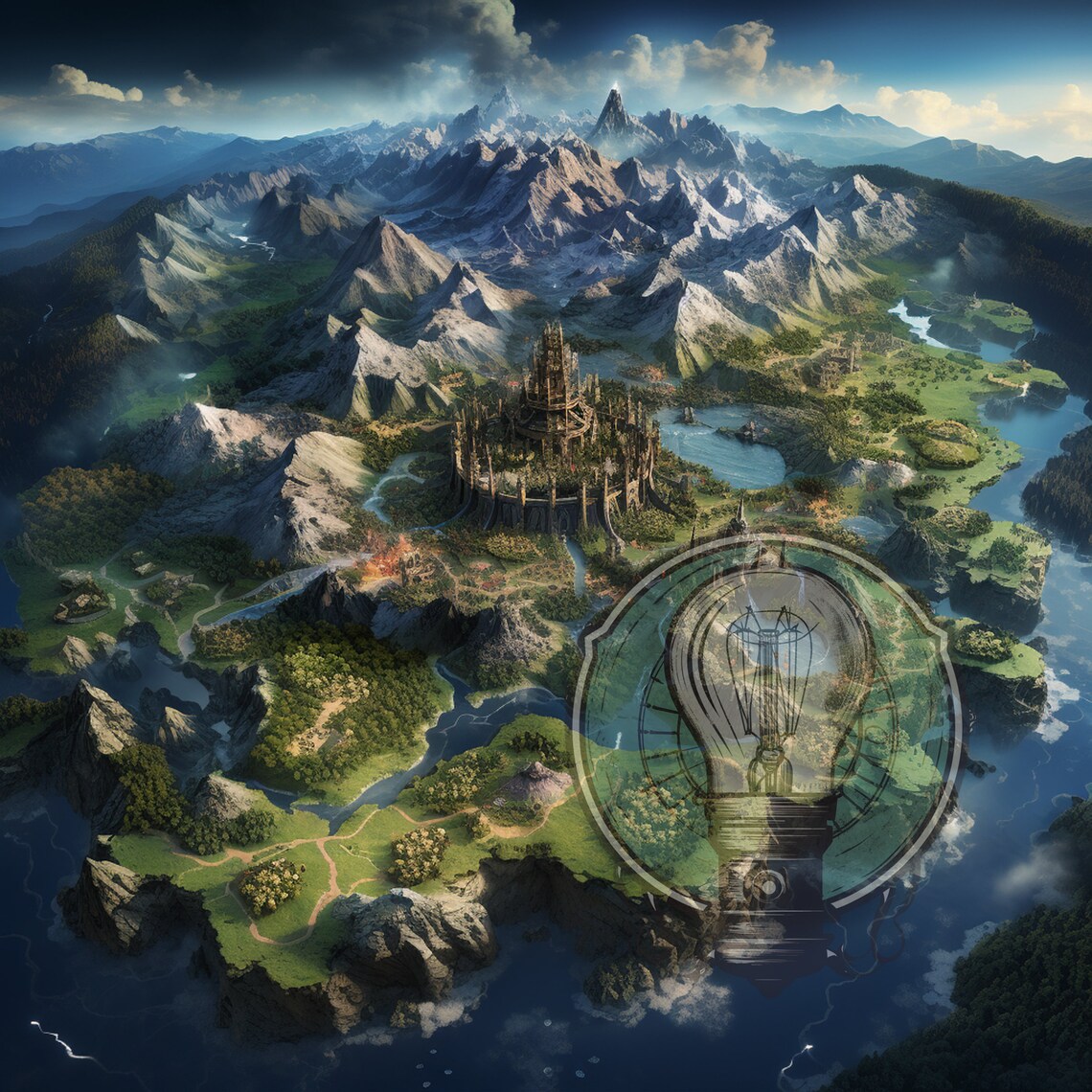 50 Pack D&D World Maps Pack Chart Your Epic (Instant Download) Etsy