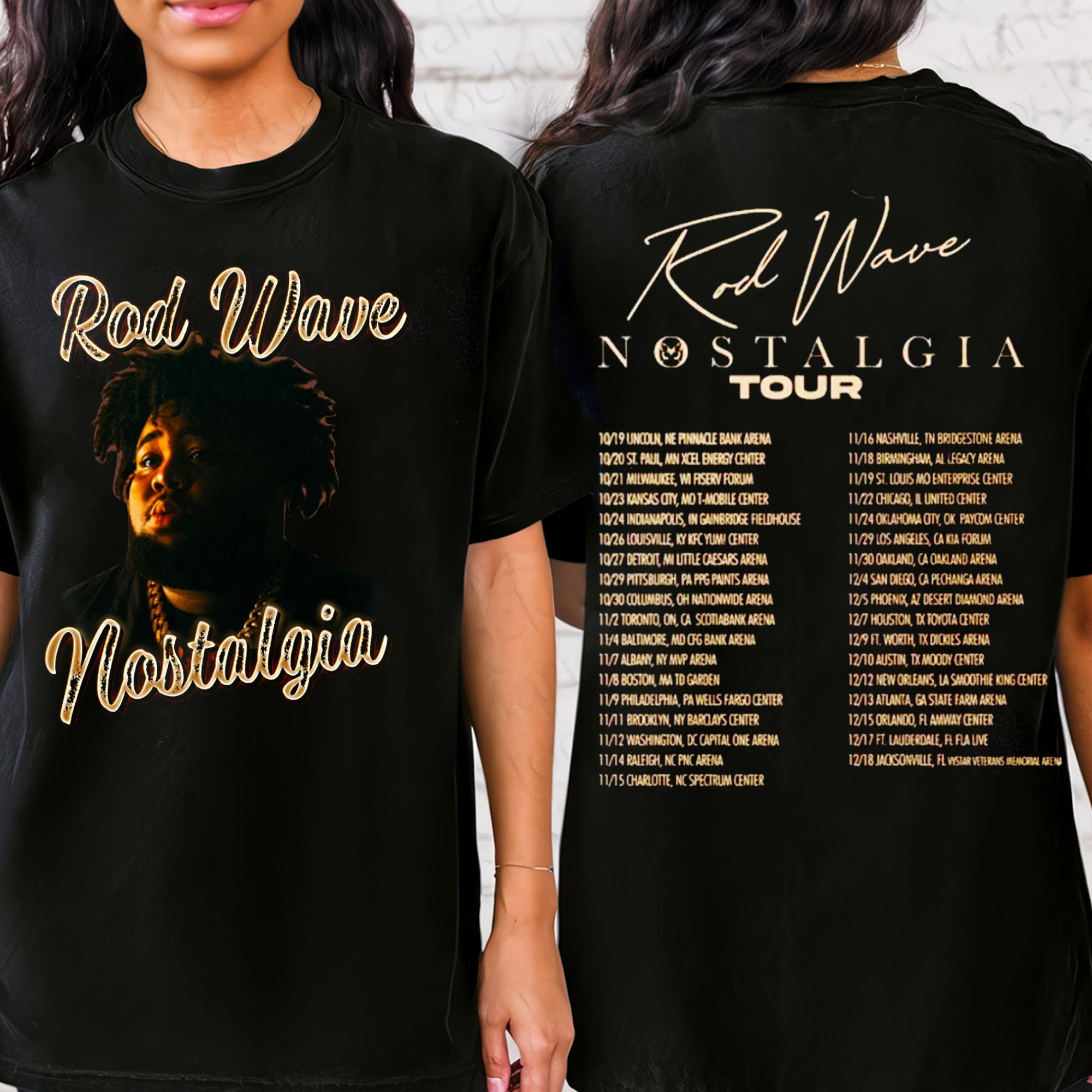 Retro Rod Wave Nostalgia Tour Shirt, Rod Wave Merch, Rod Wave 2023 Concert Shirt sold by Drab