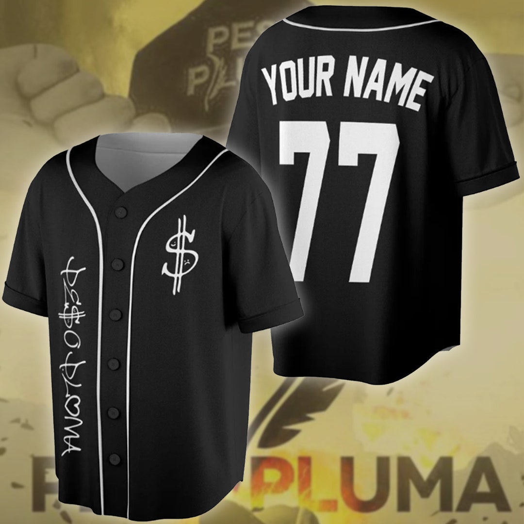 Personalized Peso Pluma Baseball Jersey Peso Pluma Music - Etsy