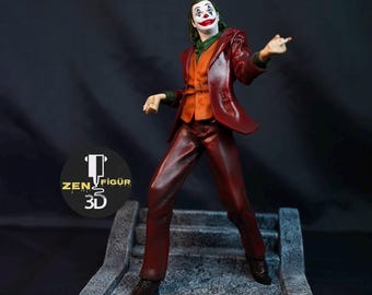 Joaquin Phoenix Joker Statue | 12K Resin Diorama, Handcrafted Figure