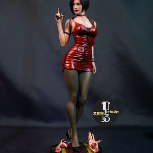 Resident Evil - Ada Wong custom Collectible Premium Statue | Ada Wong 12k Resin High Quality Handcrafted figure - Resident evil diorama
