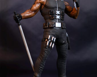 Wesley Snipes Blade Resin Statue - 12k, Handmade