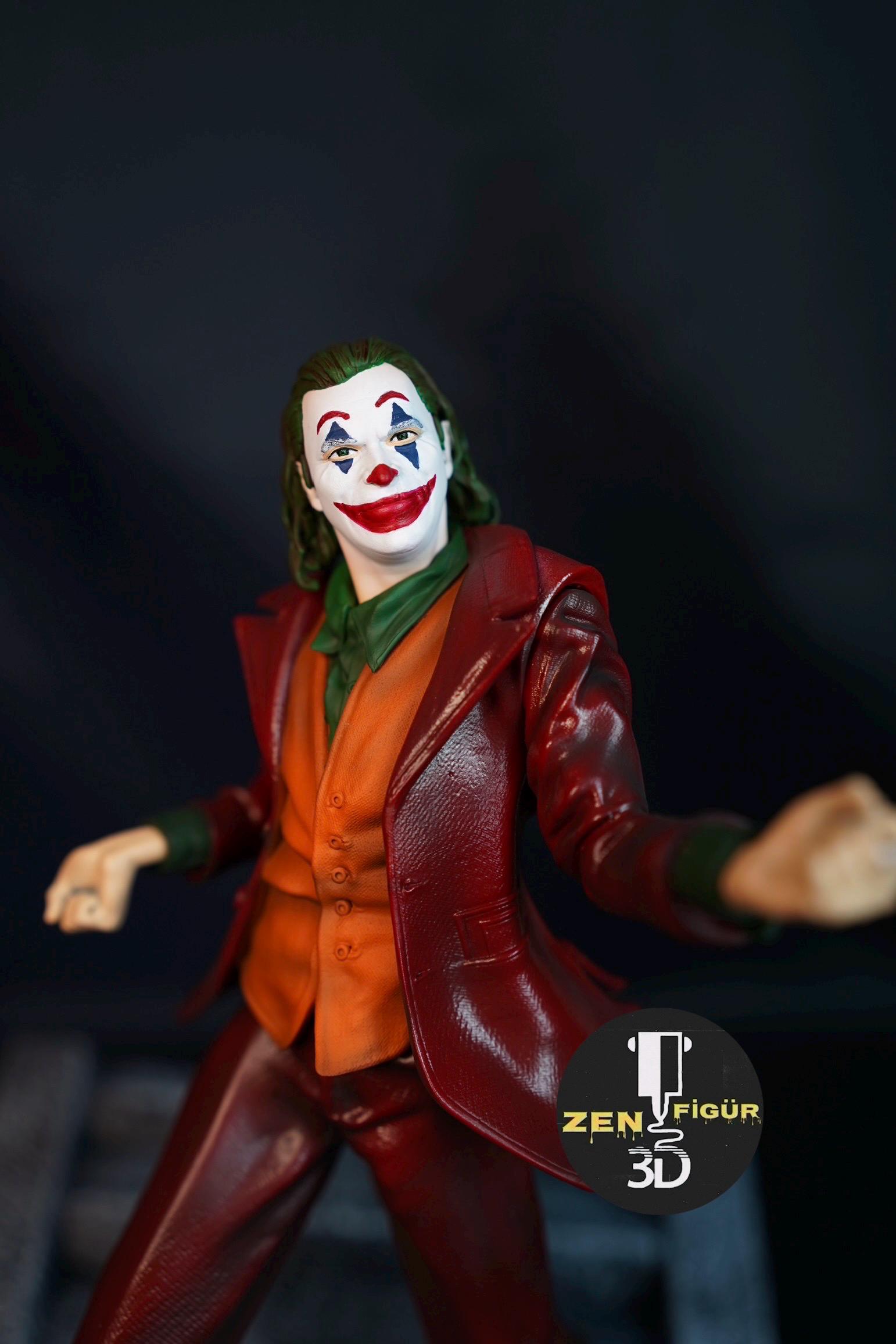 Joaquin Phoenix Joker Statue | 12K Resin Diorama, Handcrafted