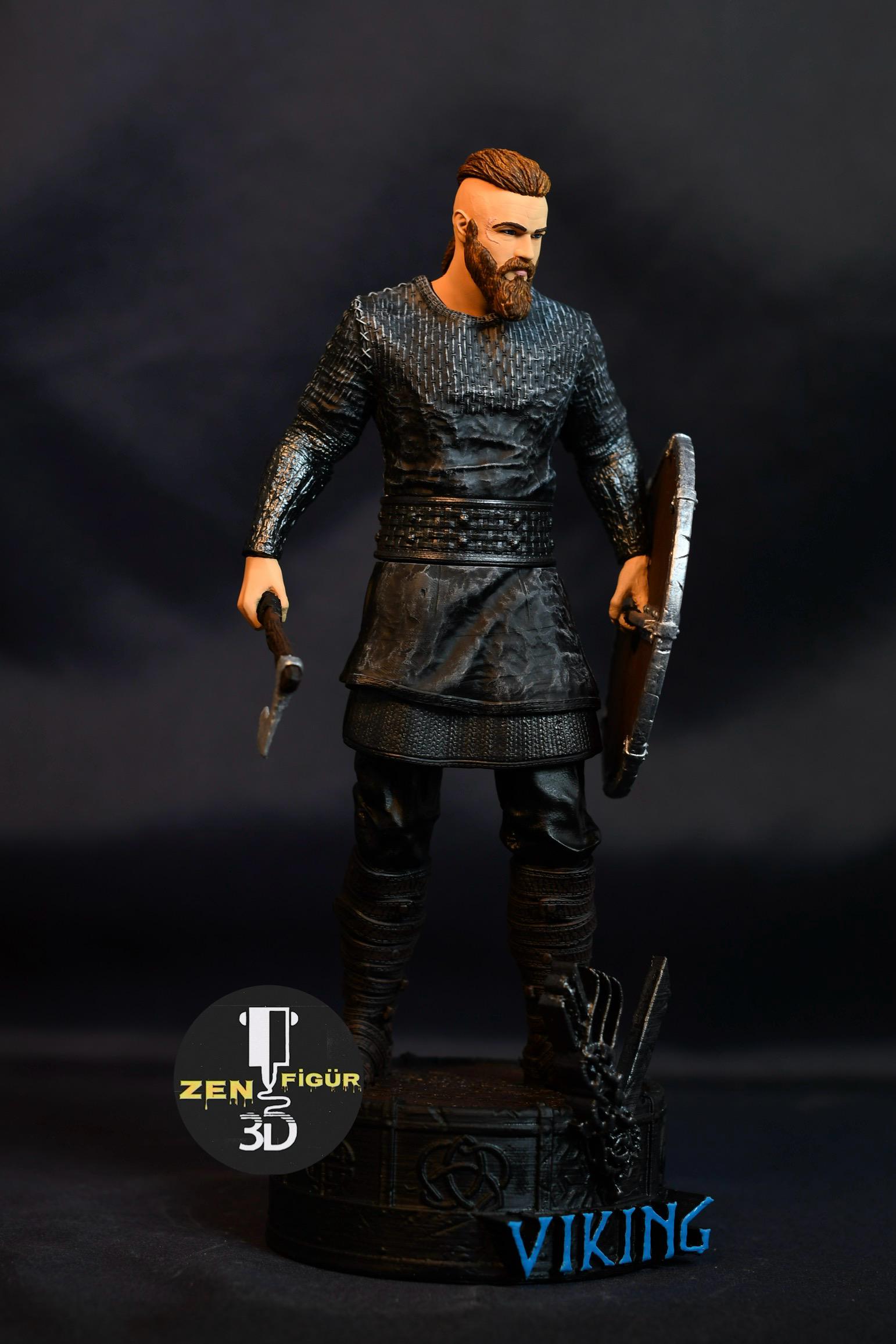 Ragnar Lothbrok Resin Statue – Hand-painted Viking Collectible - Etsy
