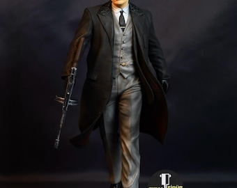 Thomas Shelby Statue: Peaky Blinders Collectible, Hand-Painted Resin Figure