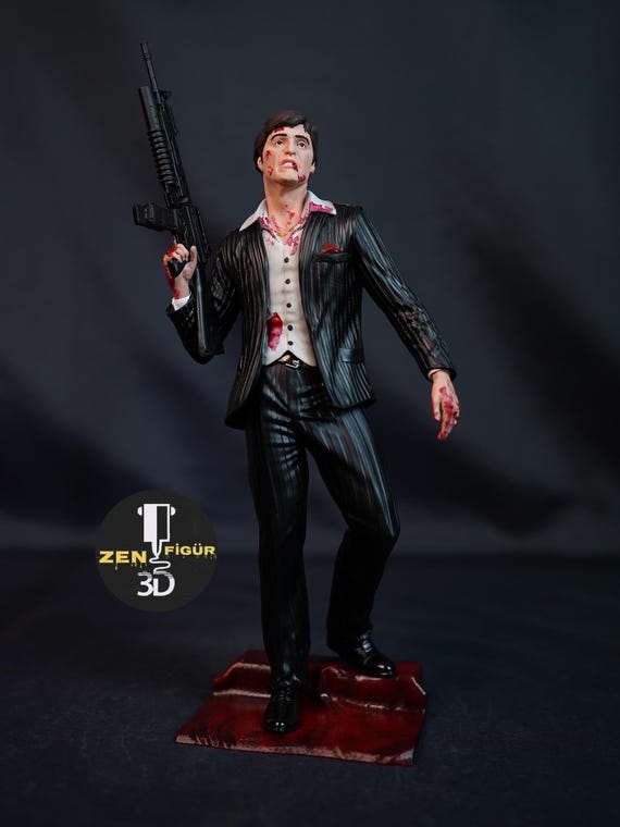 Scarface Tony Montana - Al Pacino Premium Custom Statue | Tony