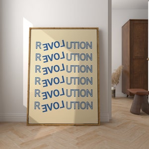 Change Human Right Revolution politische Galerie Wand Print Poster Home Art für Küche, Wohnzimmer, Funky Modern Decor, digitaler Download