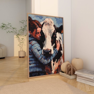 Animal Liberation Vegan/ Vegetarian Kitchen Gallery Wall Print Poster, Home Art Decor Digital Download, Animal Rights & Activism