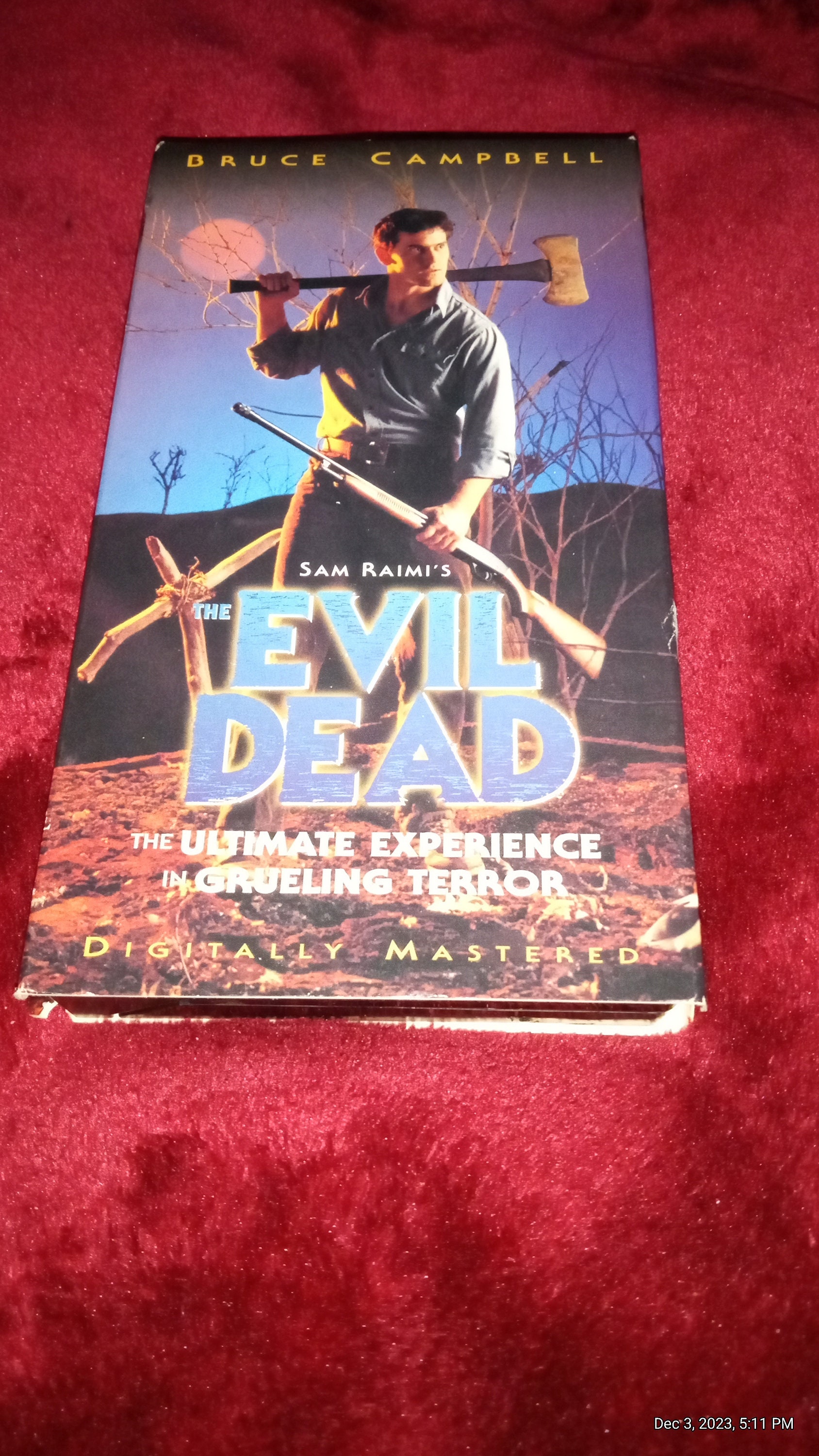 The Evil Dead VHS 1998 Horror Vhs Etsy