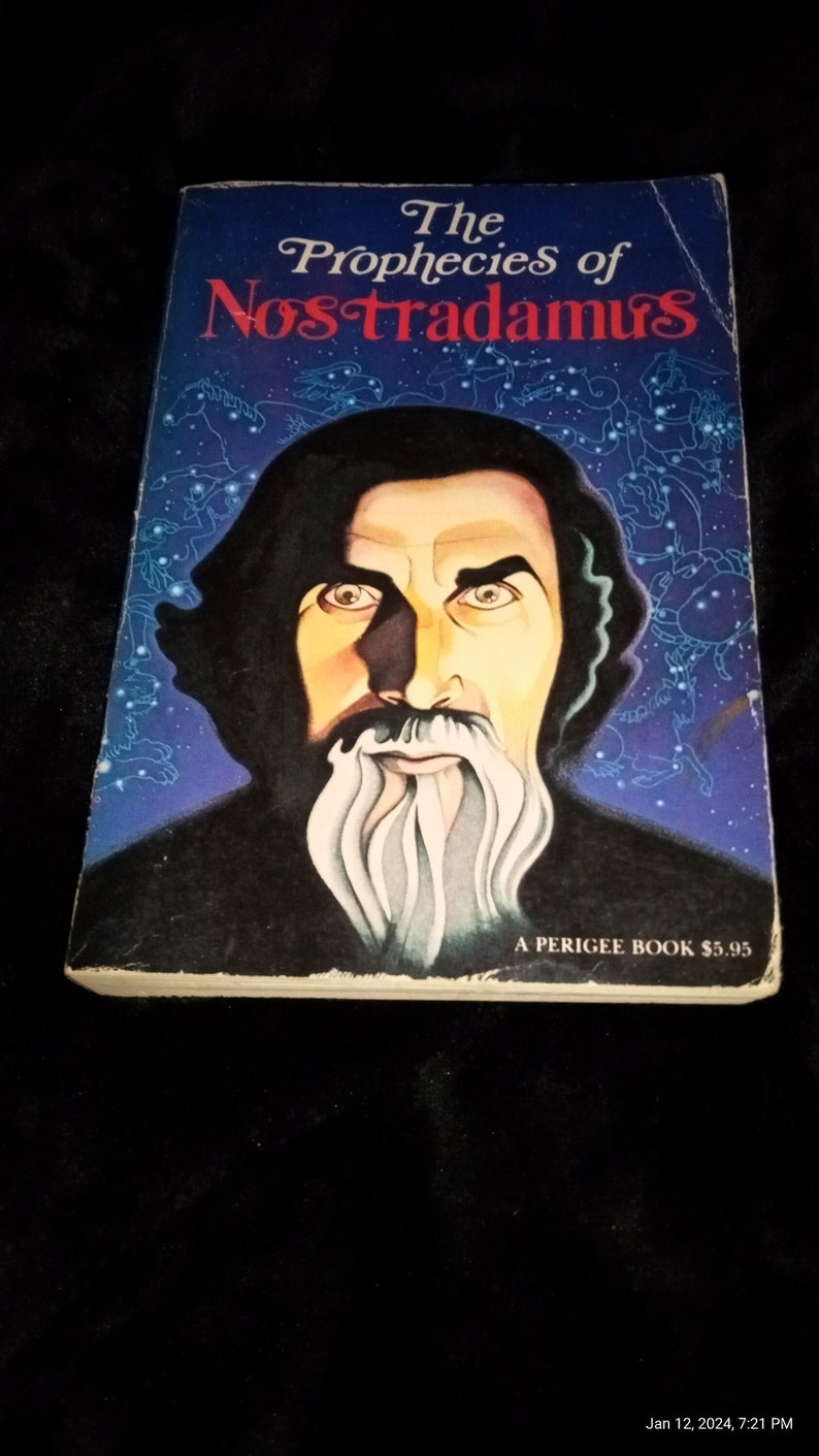 The Prophecies of Nostradamus Book Etsy