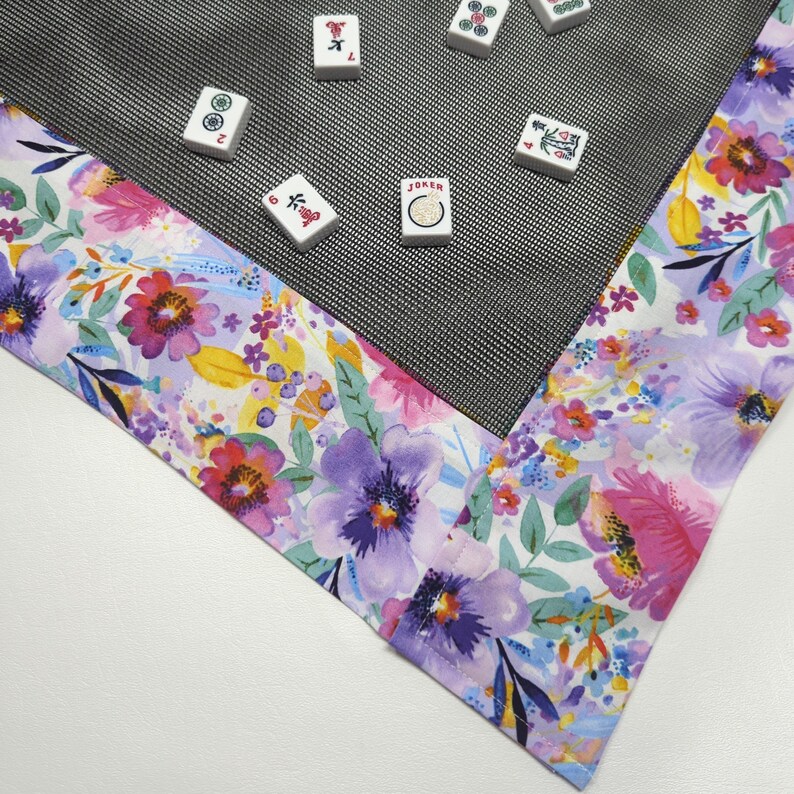 Mahjongg Table Mat 33 X 33 Assorted Fabric Choices Etsy
