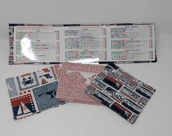 Maryland Themed Mahjong Card Cover, REGULAR SIZES