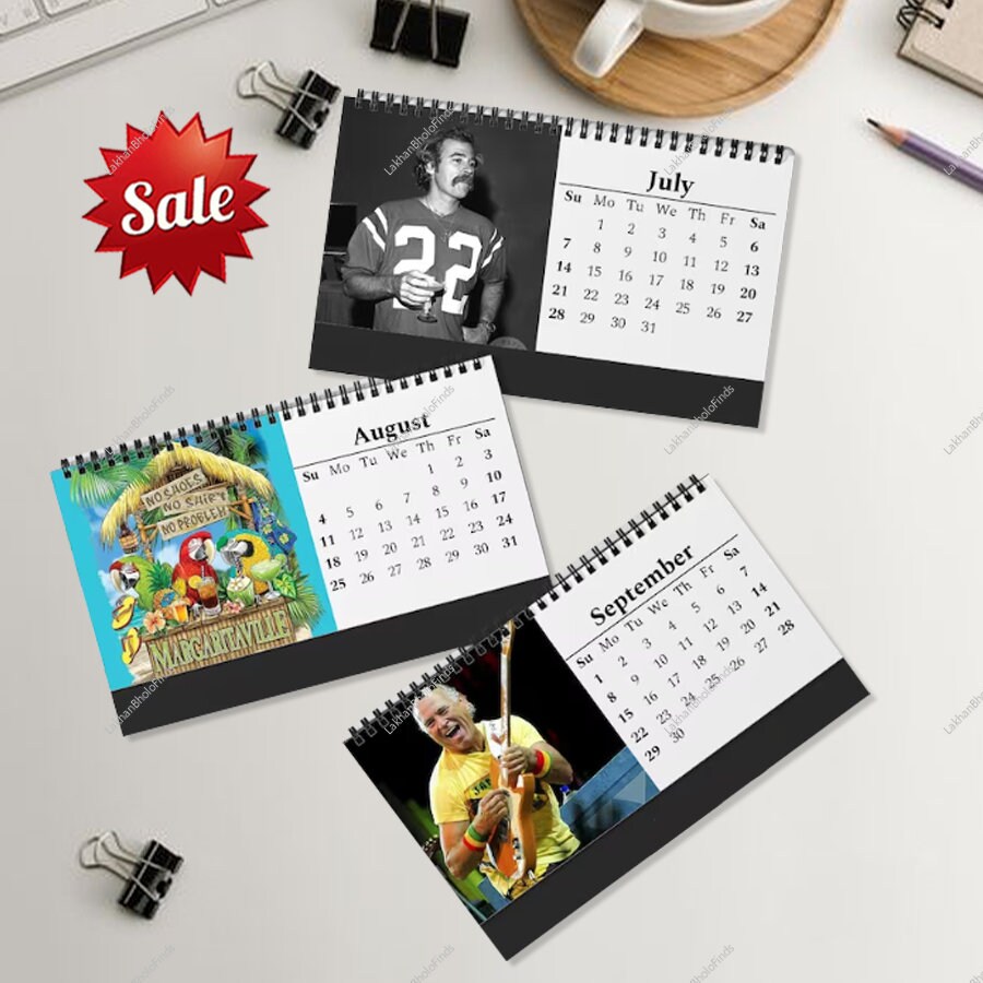 Jimmy Buffett 2024 Desk Calendar, Desk Calendar 2024 sold by Effortless