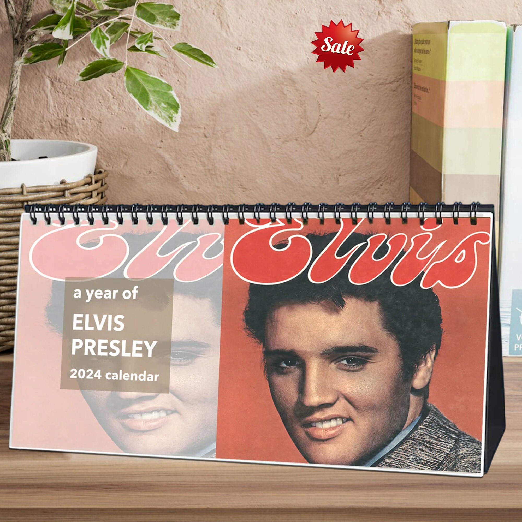 Elvis Presley Calendar 2025, Elvis 2025 Desk Calendar, Celebrity