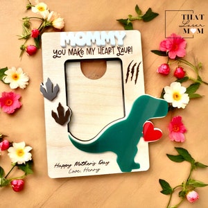 Mom and Grandma Fridge Photo Magnet, Mother’s Day Gift, Photo Frame, Gift for Mom, Gift for Grandma, Mother’s Day Picture Frame, Kids Photo