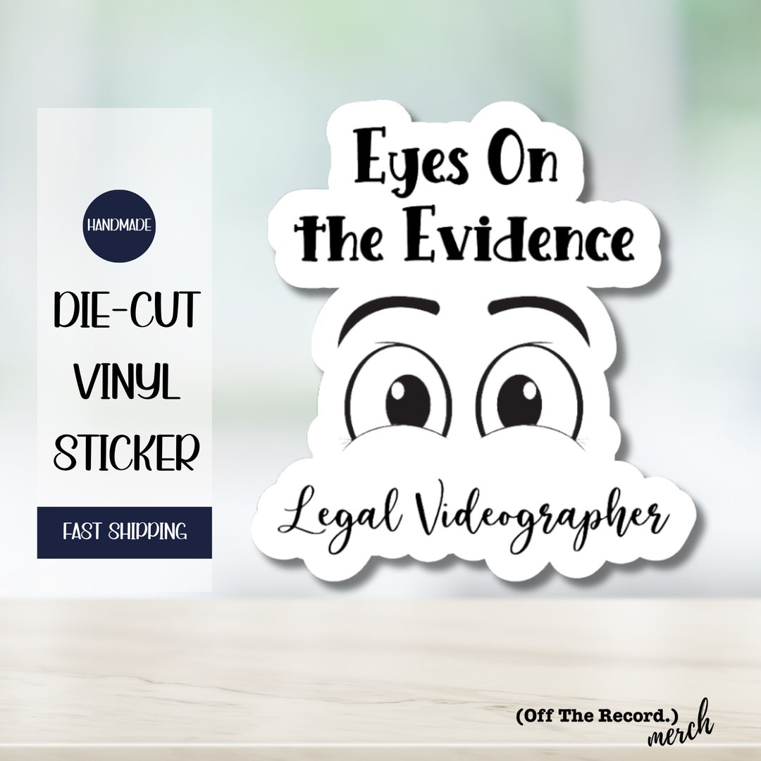 Legal Videographer Sticker for Videographer Gift for Certified Etsy