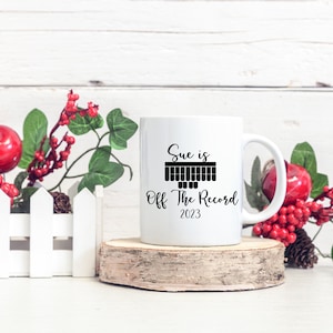 Personalized Court Reporter Retirement Gift For Stenographer Custom Coffee Mug for Retiring Court Reporter Gift for Coworker Retirement