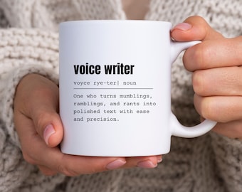 Gift for Voice Writer Appreciation Gift for Voicewriter Gifts for Court Reporting Student Coffee Mug for Court Reporter Funny Coworker Gift
