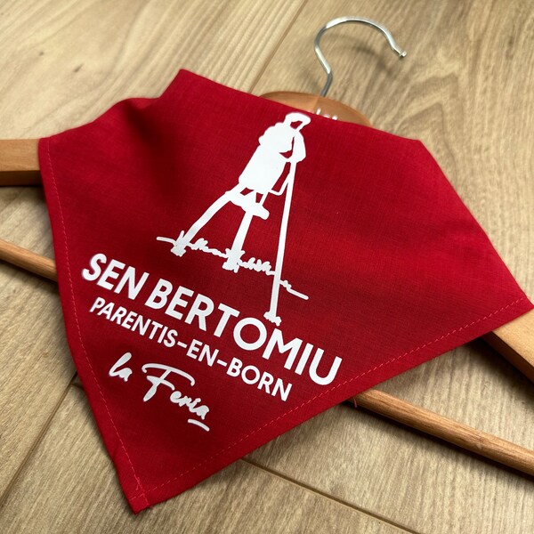 Foulard rouge Feria Parentis en Born Sen Bortomiu