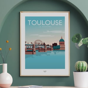 Plakat TOULUZA „Garonna”