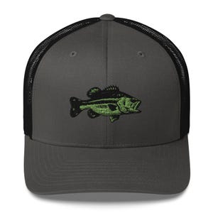 Large Mouth Bass Trucker Cap